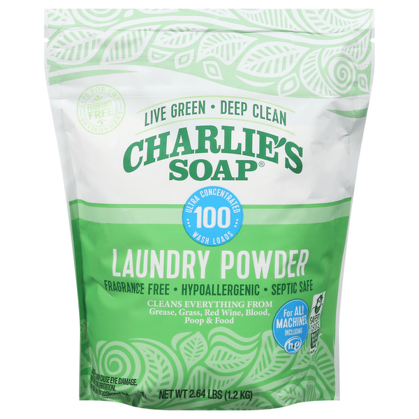 Save on Charlie's Soap Laundry Powder Fragrance Free Order Online