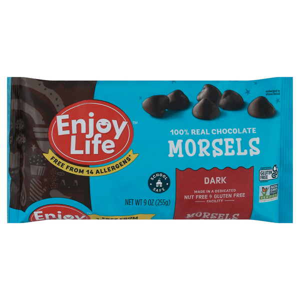 Save on Enjoy Life Baking Morsels Dark Chocolate Gluten & Nut Free 69