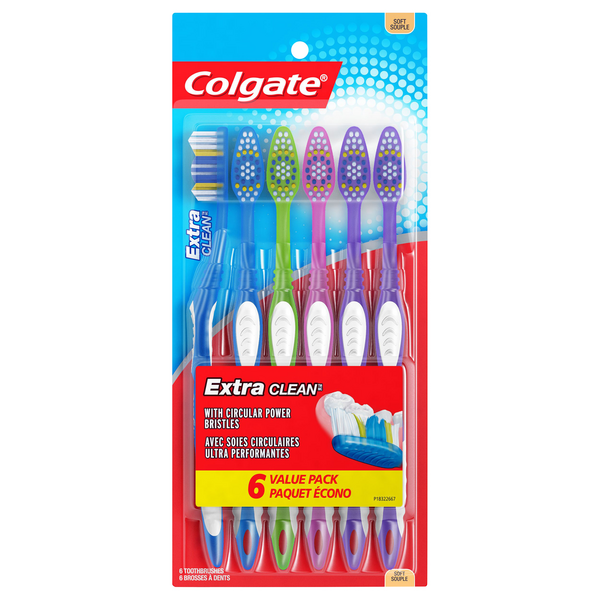 Save on Colgate Extra Clean Toothbrushes Soft Order Online Delivery GIANT