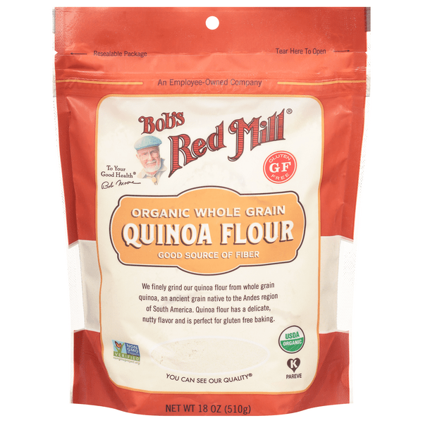 Save on Bob's Red Mill Whole Grain Quinoa Flour Gluten Free Organic