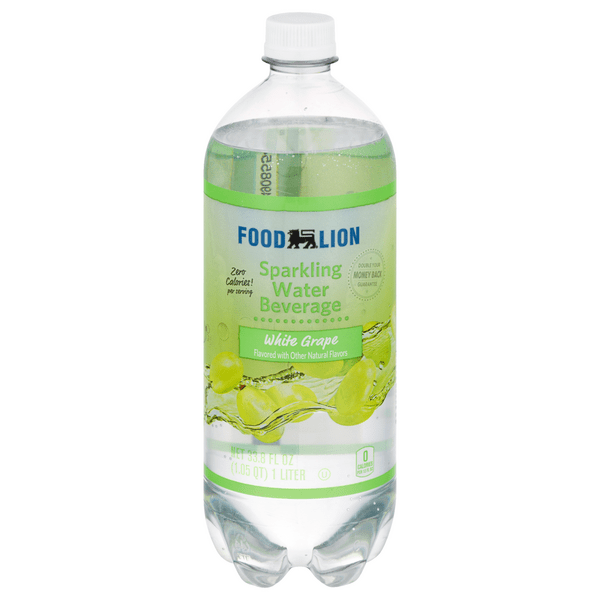 Save on Food Lion Sparkling Water Beverage White Grape Order Online