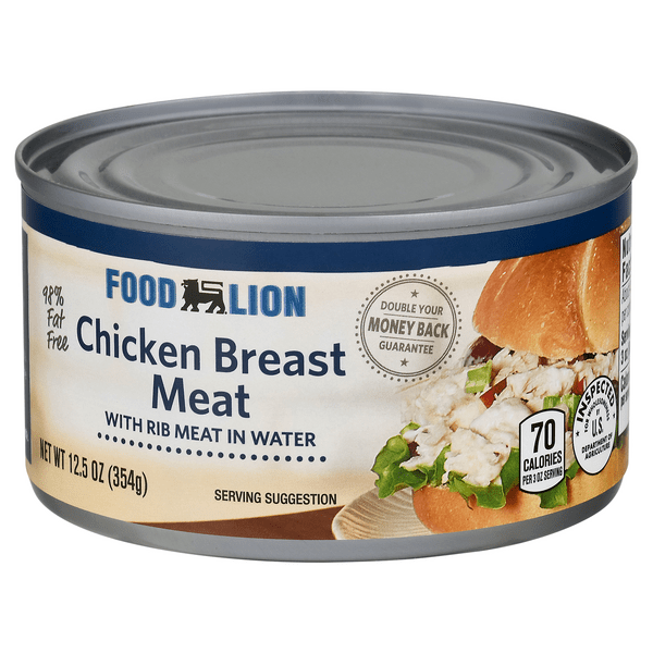 Save on Food Lion Chicken Breast with Rib Meat in Water Order Online