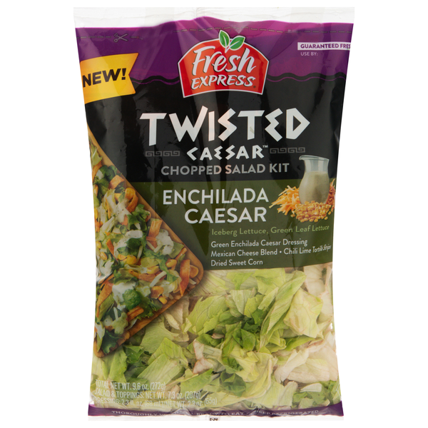 Save on Fresh Express Twisted Caesar Chopped Salad Kit Enchilada Caesar