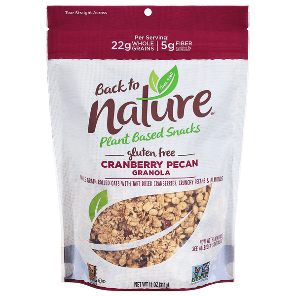 Save on Back to Nature Granola Cranberry Pecan Gluten Free Order Online