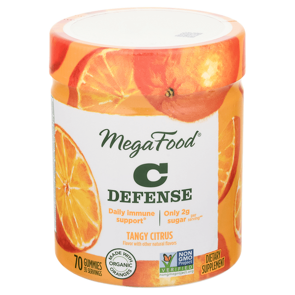 Save on MegaFood C Defense Supplement Gummies Tangy Citrus Order Online