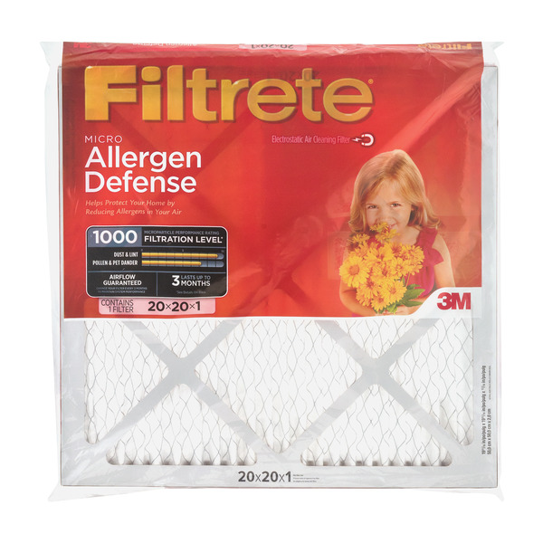 Save on Filtrete Micro Allergen Defense 1000 Air Filter 20x20x1 Order