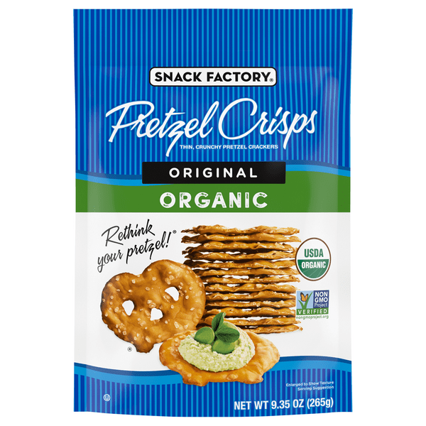 Save on Snack Factory Pretzel Crisps Original Organic Order Online