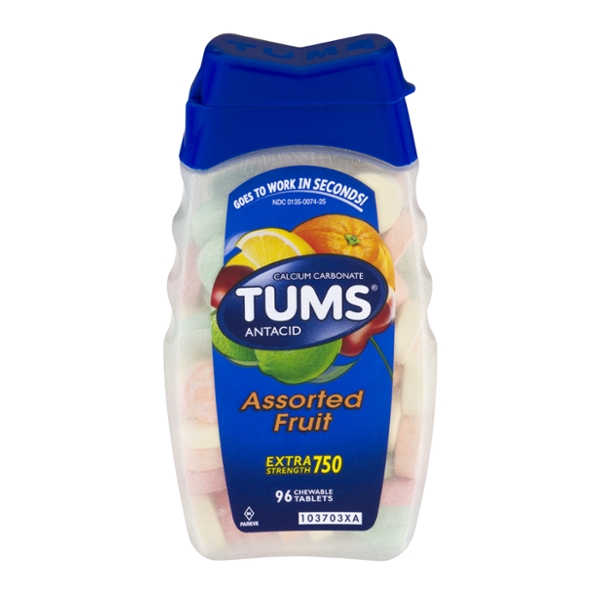 Save on TUMS Antacid Calcium Carbonate Extra Strength 750 Assorted