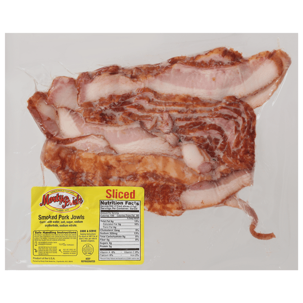 Save on Morty Pride Smoked Pork Jowls Sliced Order Online Delivery