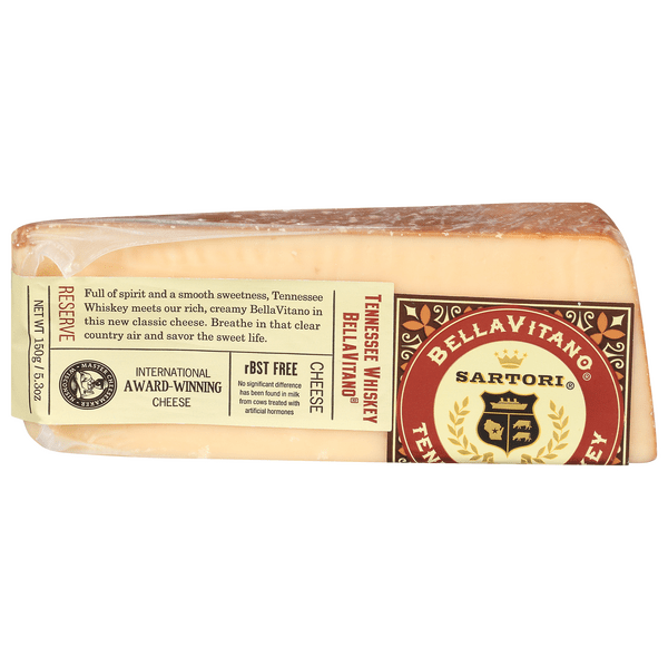 Save on Sartori Cheese Tennessee Whiskey BellaVitano Order Online
