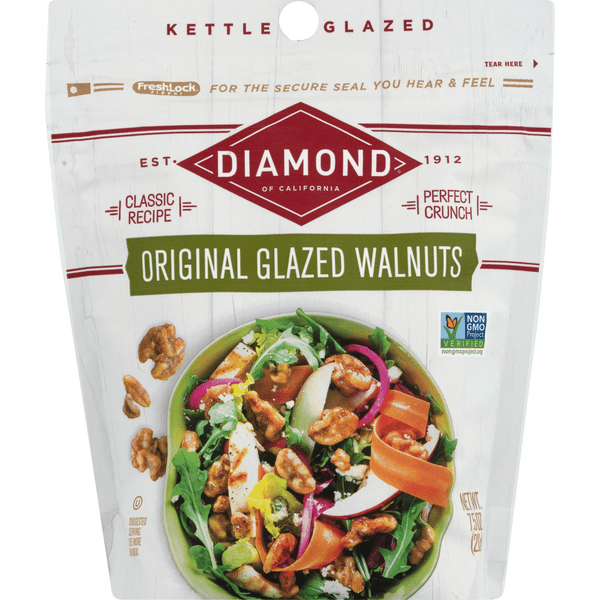 Save on Diamond Original Glazed Walnuts Order Online Delivery MARTIN'S