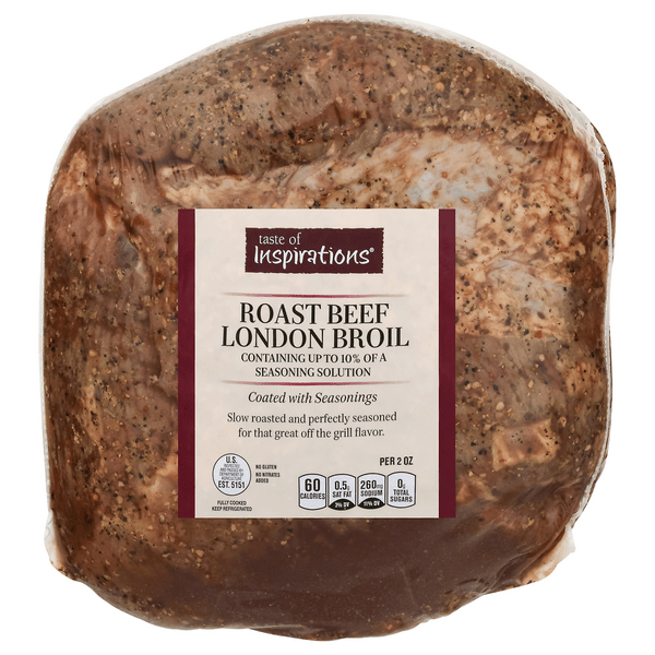 Save on Taste of Inspirations Deli Roast Beef London Broil (Regular