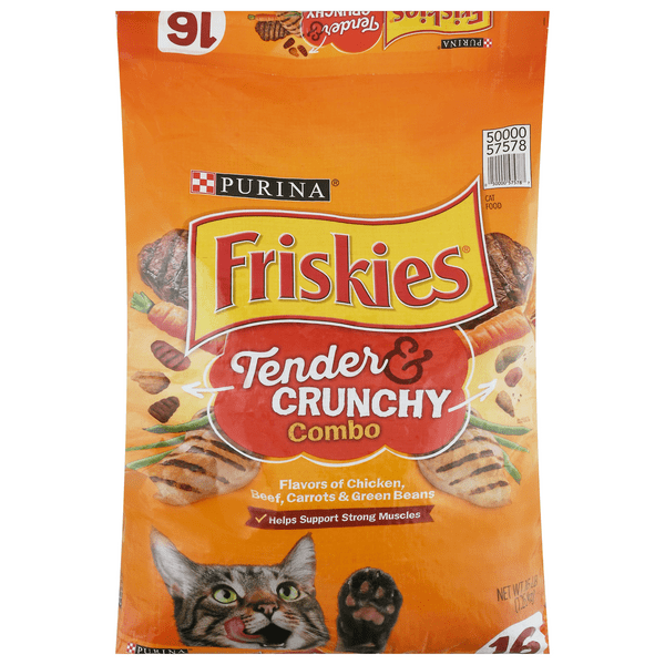 Save on Friskies Tender & Crunchy Combo Dry Cat Food Chicken Beef