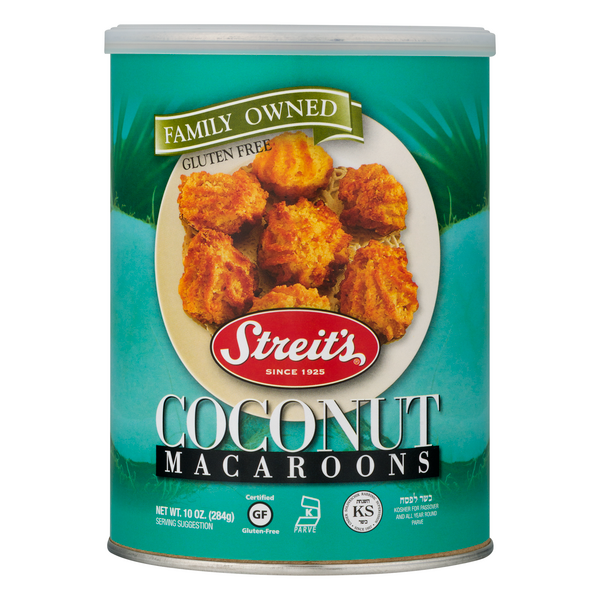 Save on Streit's Macaroons Coconut Gluten Free Kosher For Passover