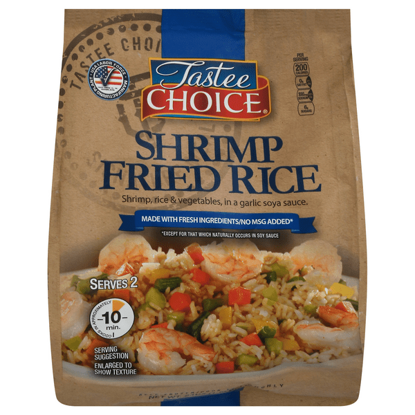 Save on Tastee Choice Skillet Meals Shrimp Fried Rice Frozen Order