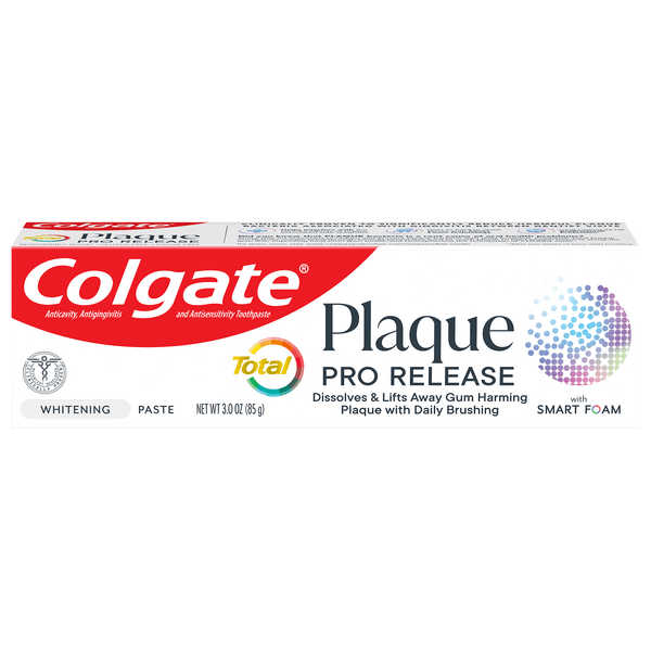Save on Colgate Total Plaque Pro Release Toothpaste with Smart Foam