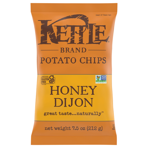 Save on Kettle Brand Potato Chips Honey Dijon Gluten Free Order Online
