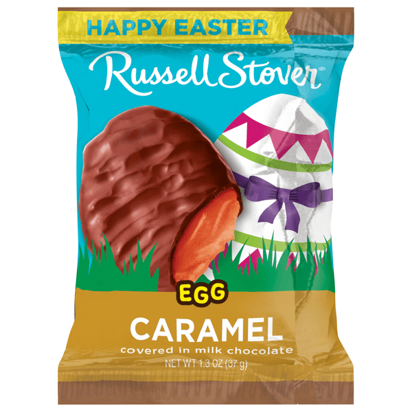 Save on Russell Stover Egg Caramel in Milk Chocolate Easter Candy Order