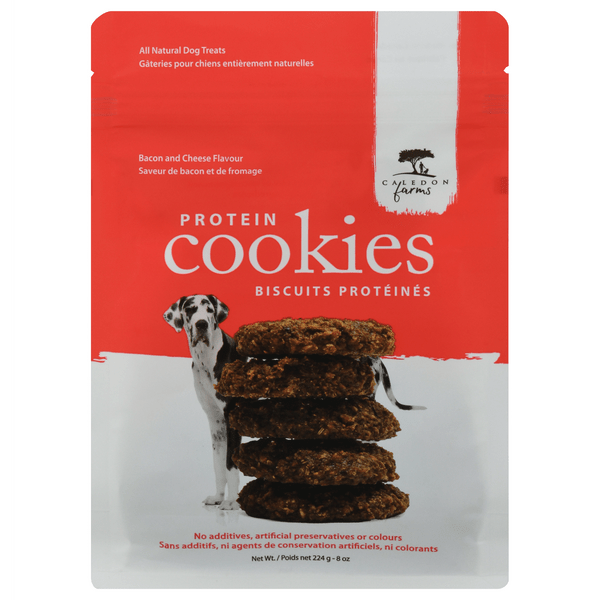 Save on Caledon Farms Dog Treats Protein Cookies Bacon & Cheese Order