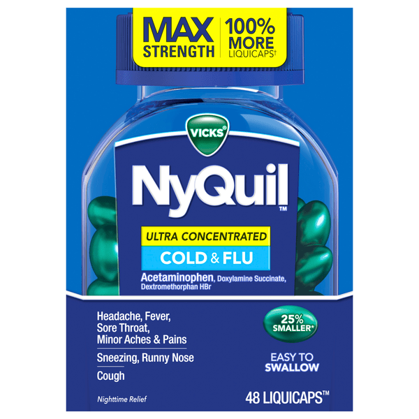 Save on Vicks NyQuil Ultra Concentrated Liquicaps Order Online Delivery Food Lion