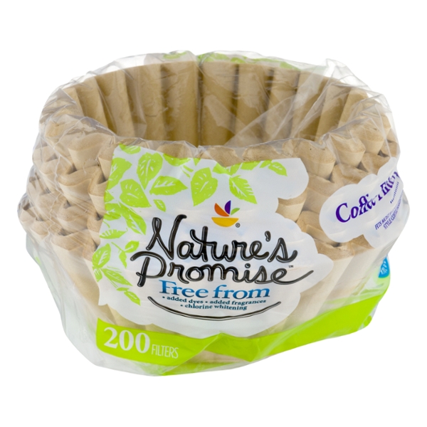 Save on Nature's Promise Free from Filters Basket Style 812 Cup Order