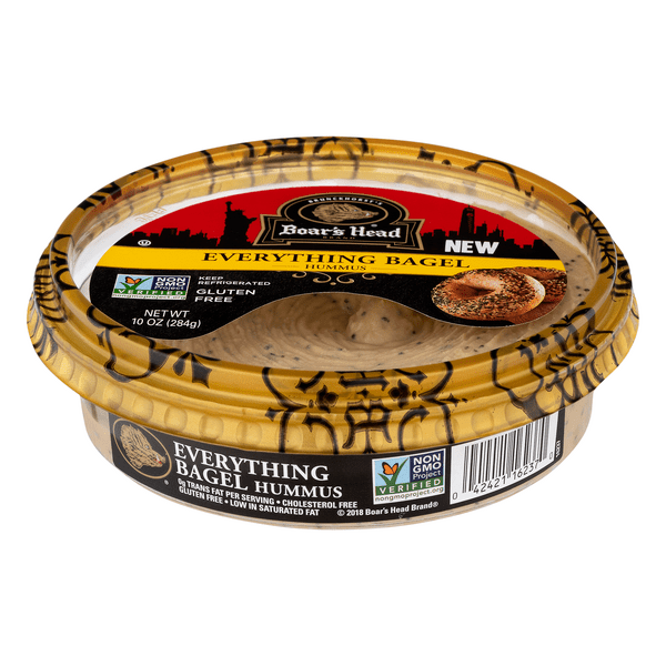 Save on Boar's Head Everything Bagel Hummus Gluten Free Order Online