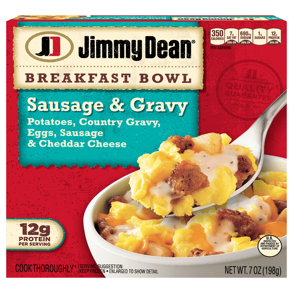 Save on Jimmy Dean Breakfast Bowl Sausage & Gravy Order Online Delivery