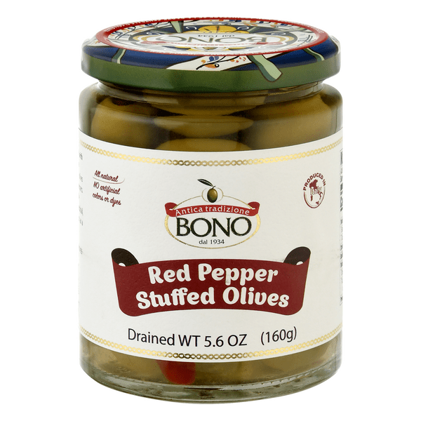 Save on Bono Red Pepper Stuffed Olives Order Online Delivery Giant