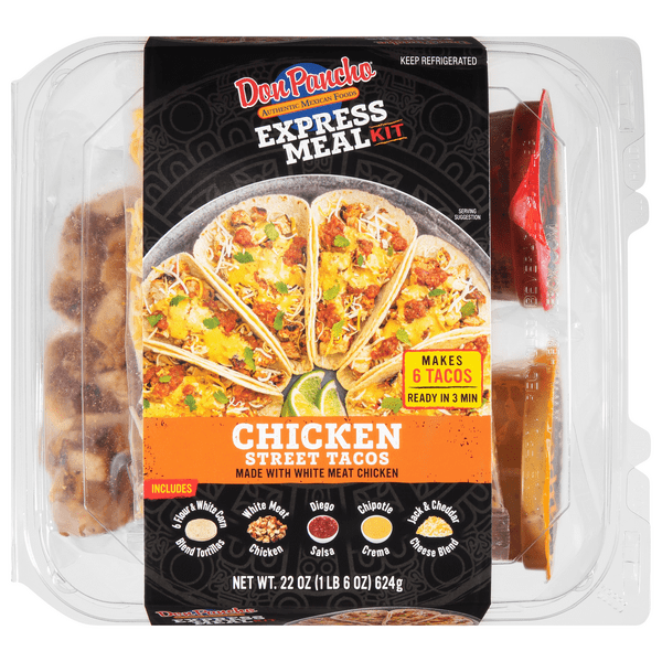 Save on Don Pancho Express Meal Kit Chicken Street Tacos Order Online