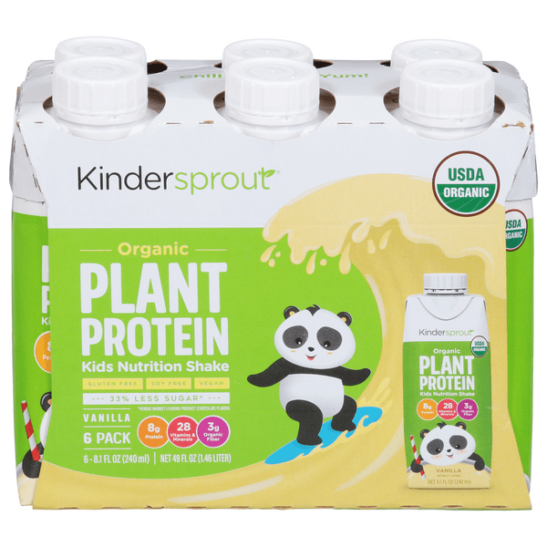 Save on Kindersprout Plant Protein Kids Nutrition Shake Vanilla Organic