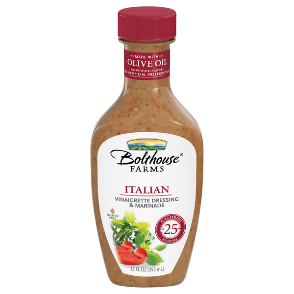 Save on Bolthouse Farms Italian Vinaigrette Salad Dressing & Marinade