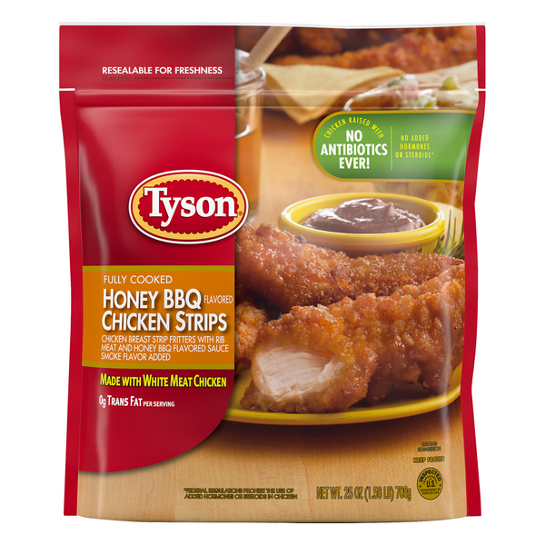 Tyson Fully Cooked Buffalo Style Chicken Strips, Lb Bag (Frozen