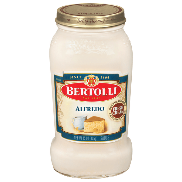 Save on Bertolli Pasta Sauce Alfredo with Aged Parmesan Cheese Order Online Delivery MARTIN'S