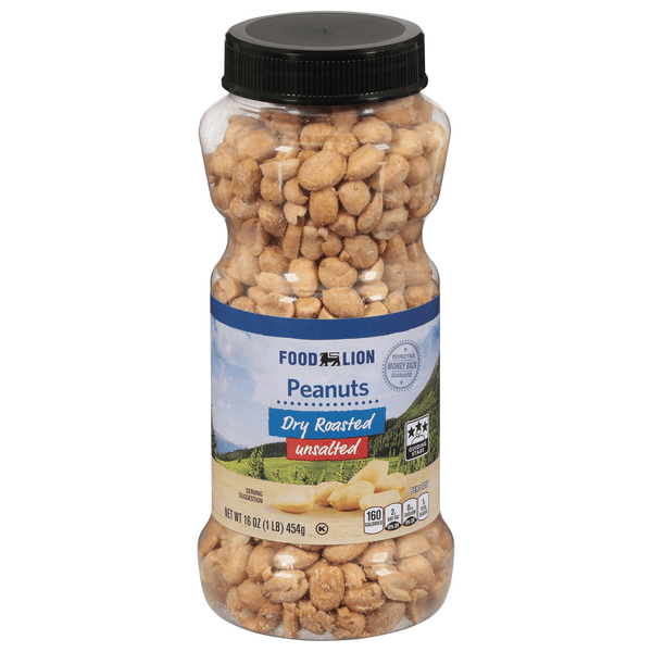 Save on Food Lion Peanuts Dry Roasted Unsalted Order Online Delivery