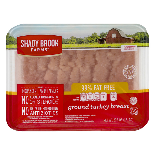 Save on Shady Brook Farms Ground Turkey Breast 99 Fat Free All Natural