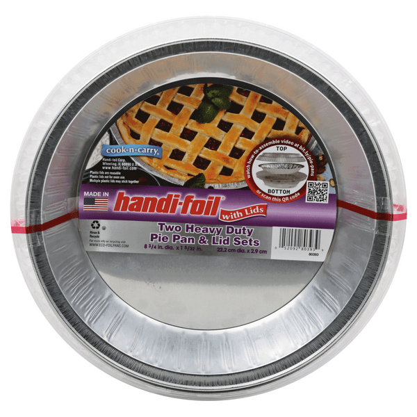Save on Handi Foil Heavy Duty Pie Pan & Lid Sets Order Online Delivery