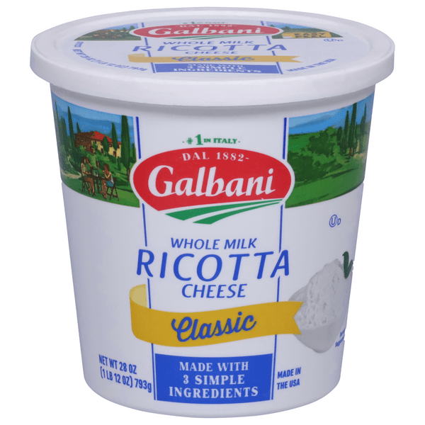 Save on Galbani Whole Milk Ricotta Cheese Classic Order Online Delivery