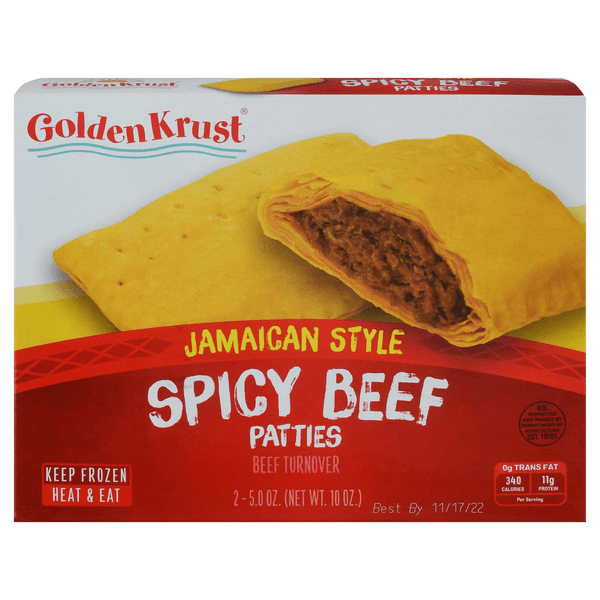 Save on Golden Krust Jamaican Style Spicy Beef Patties (Empanada de Res