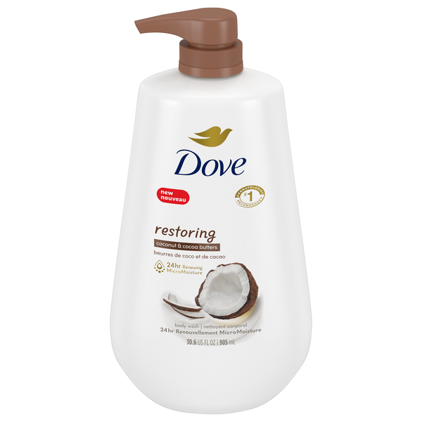 Save on Dove Restoring Nourishing Body Wash Coconut Butter & Cocoa