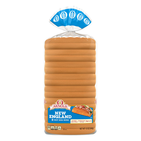 Save on Arnold Hot Dog Buns New England 8 ct Order Online Delivery