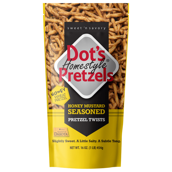 Save on Dot's Homestyle Pretzels Twists Honey Mustard Seasoned Order