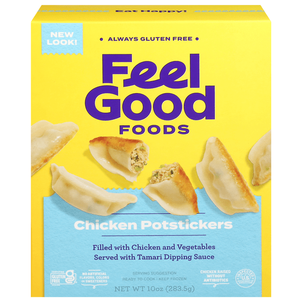 Save on Feel Good Foods Gluten Free Chicken Potstickers Frozen Order