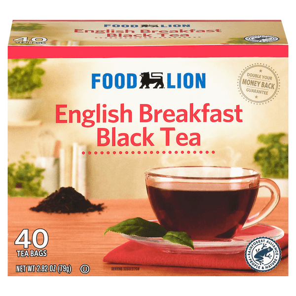Save on Food Lion English Breakfast Black Tea Bags Order Online