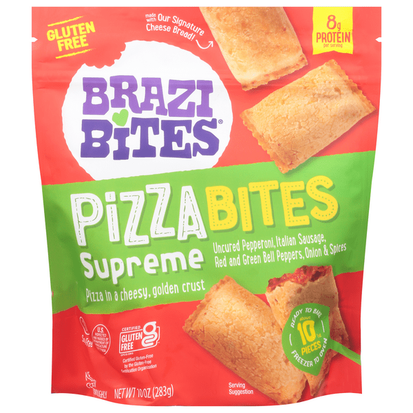 Save on Brazi Bites Pizza Bites Supreme Order Online Delivery Stop & Shop