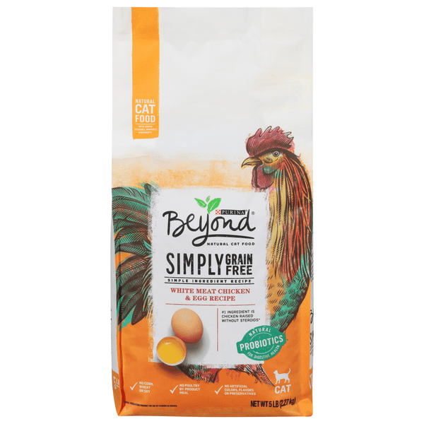 Save on Beyond Simply Grain Free Dry Cat Food White Meat Chicken & Egg