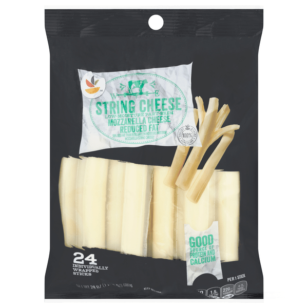 Save on Stop & Shop Mozzarella String Cheese Reduced Fat Natural 24