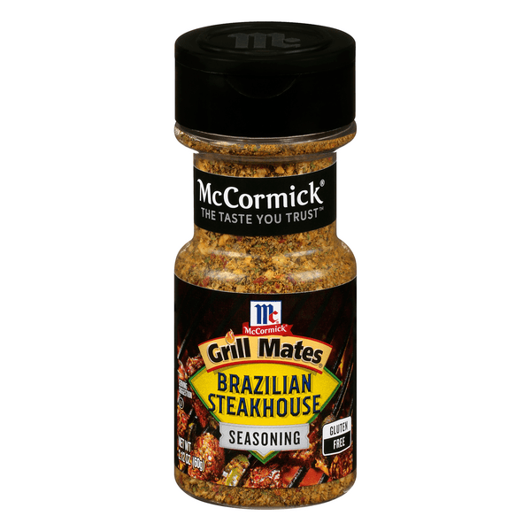 Save on McCormick Grill Mates Brazilian Steakhouse Seasoning Gluten