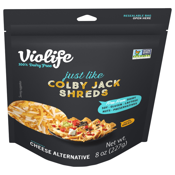 Save on Violife Dairy Free Vegan Shredded Just Like Colby Jack Cheese