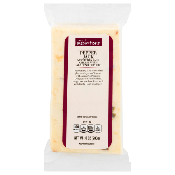 Save on Taste of Inspirations Pepper Jack Cheese Order Online Delivery
