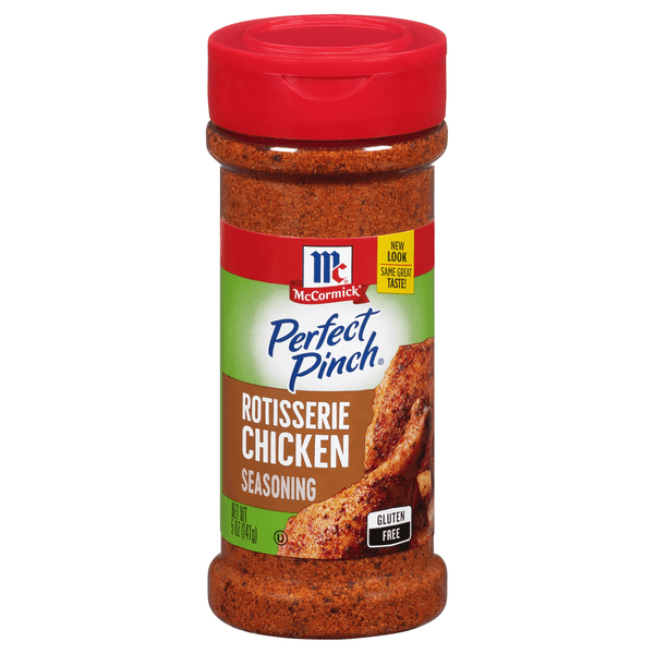 Save on McCormick Perfect Pinch Seasoning Rotisserie Chicken Gluten